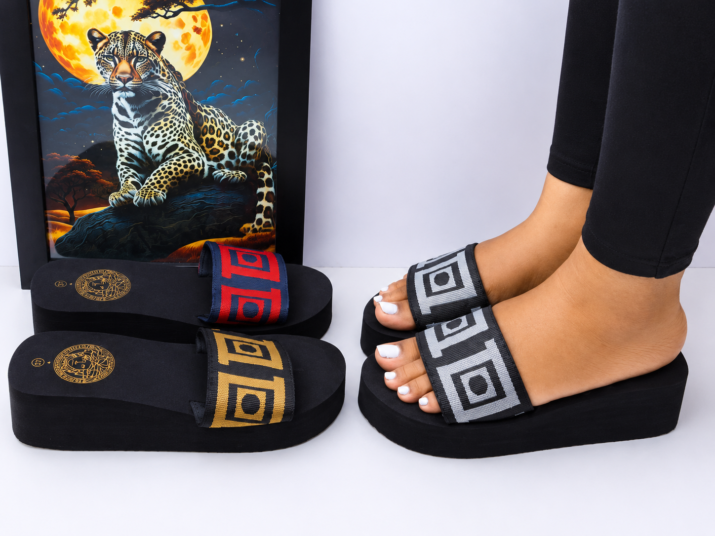Women's Platform Slide Sandals